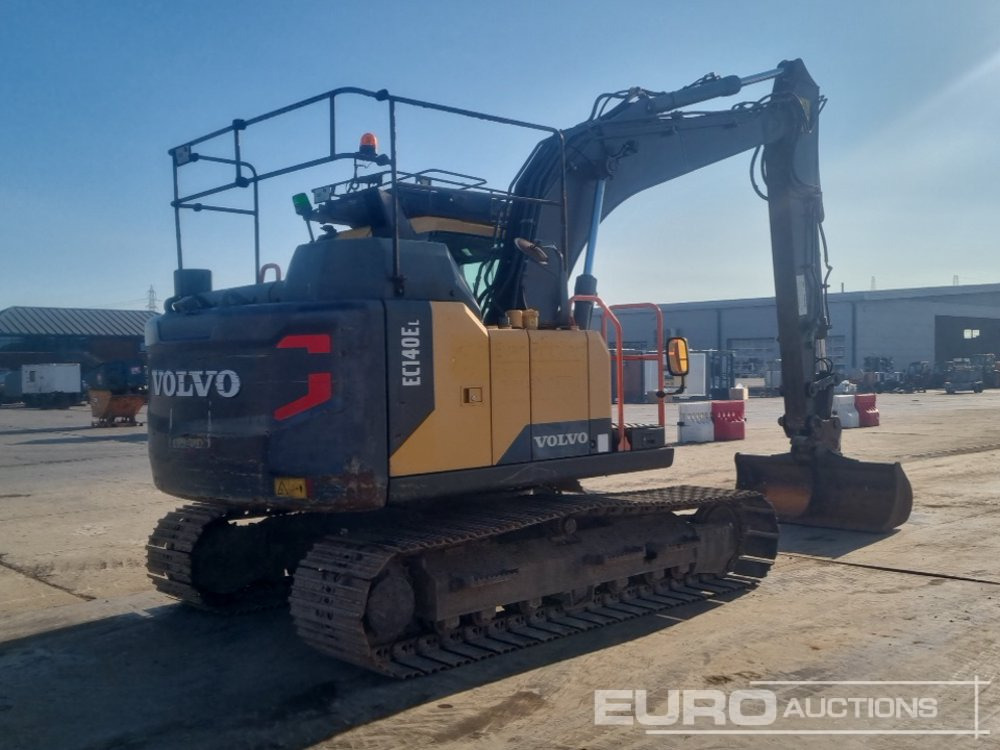 2016 Volvo EC140EL - Crawler excavator: picture 5 2016 Volvo EC140EL - Crawler excavator: picture 5