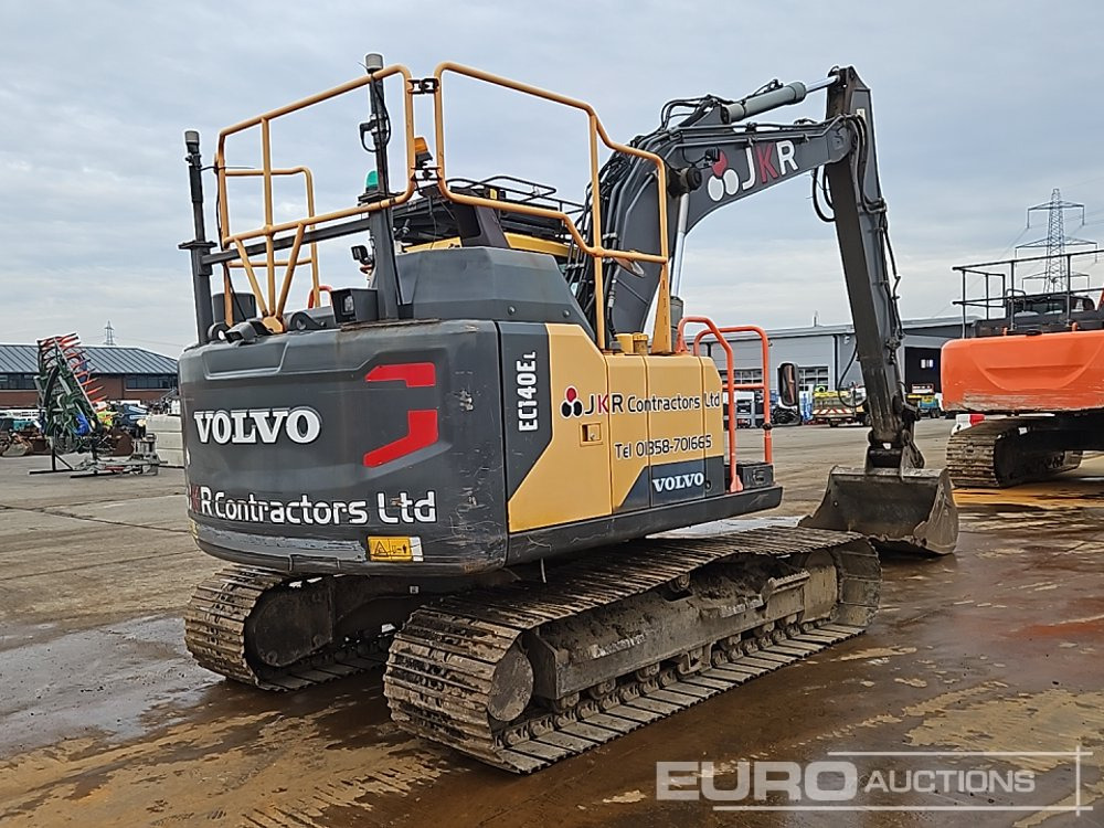 2016 Volvo EC140EL - Crawler excavator: picture 5 2016 Volvo EC140EL - Crawler excavator: picture 5