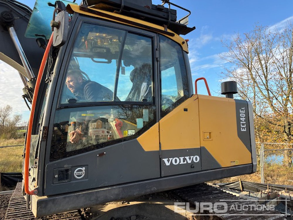 2016 Volvo EC140EL - Crawler excavator: picture 3 2016 Volvo EC140EL - Crawler excavator: picture 3