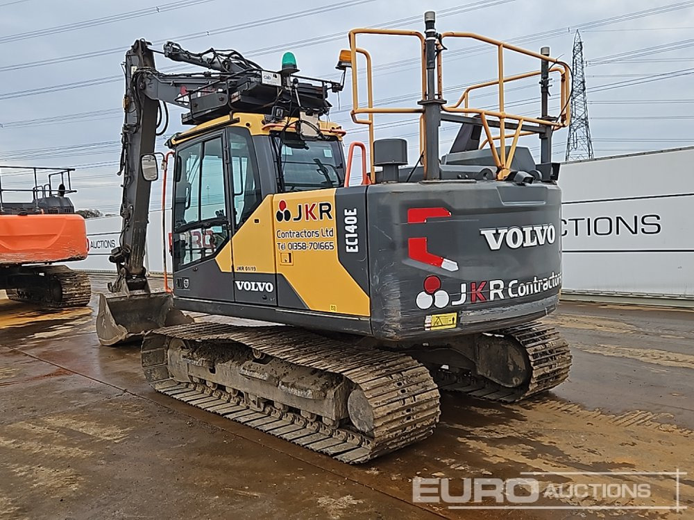 2016 Volvo EC140EL - Crawler excavator: picture 3 2016 Volvo EC140EL - Crawler excavator: picture 3