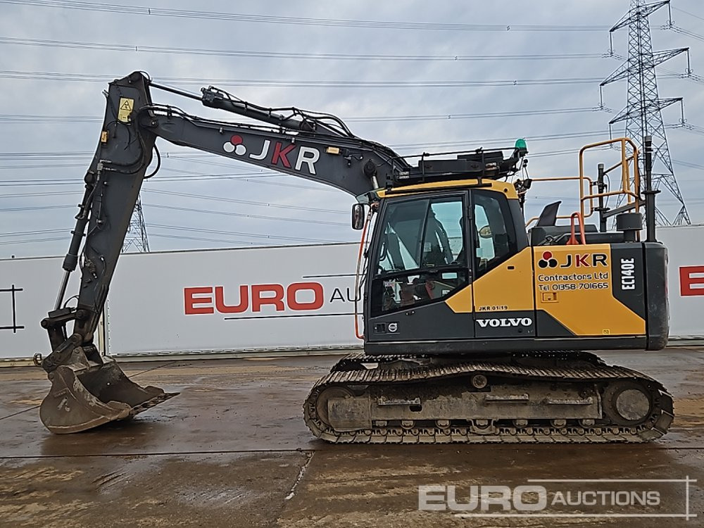 2016 Volvo EC140EL - Crawler excavator: picture 2 2016 Volvo EC140EL - Crawler excavator: picture 2