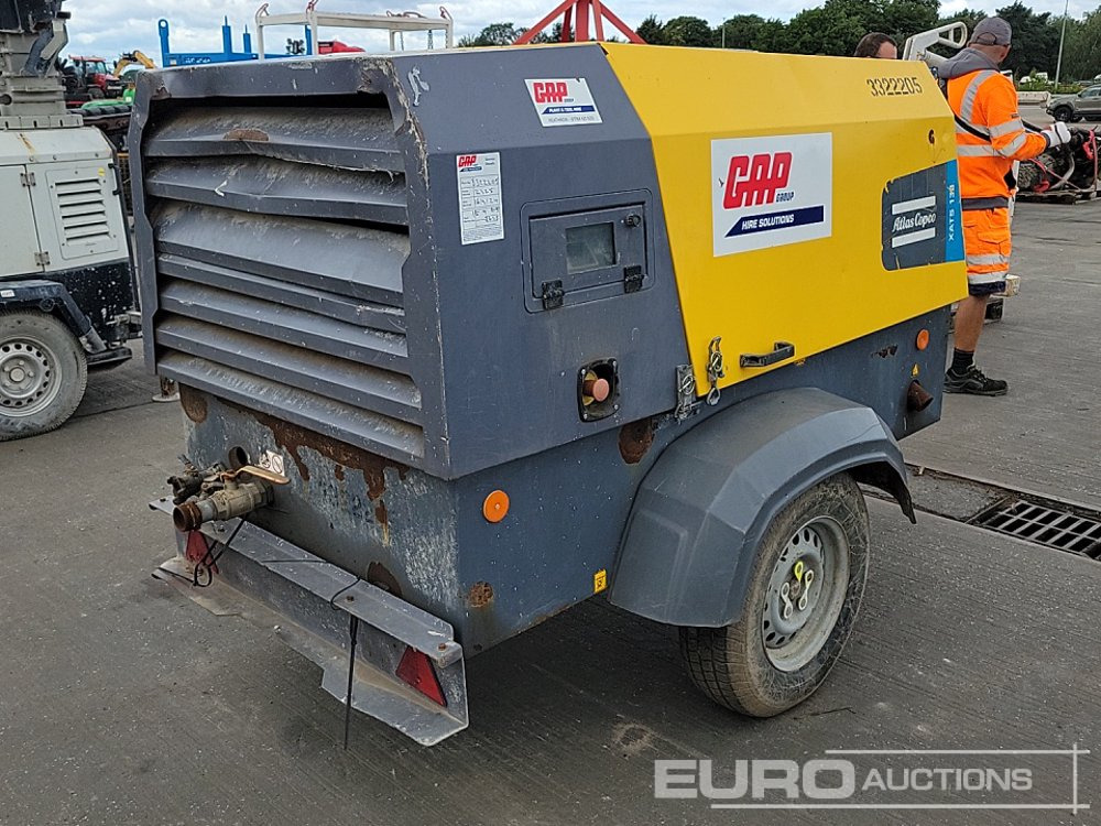 2017 Atlas Copco XATS138 - Air compressor: picture 5 2017 Atlas Copco XATS138 - Air compressor: picture 5
