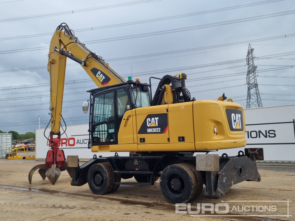 2017 CAT MH3022 - Wheel excavator: picture 3 2017 CAT MH3022 - Wheel excavator: picture 3
