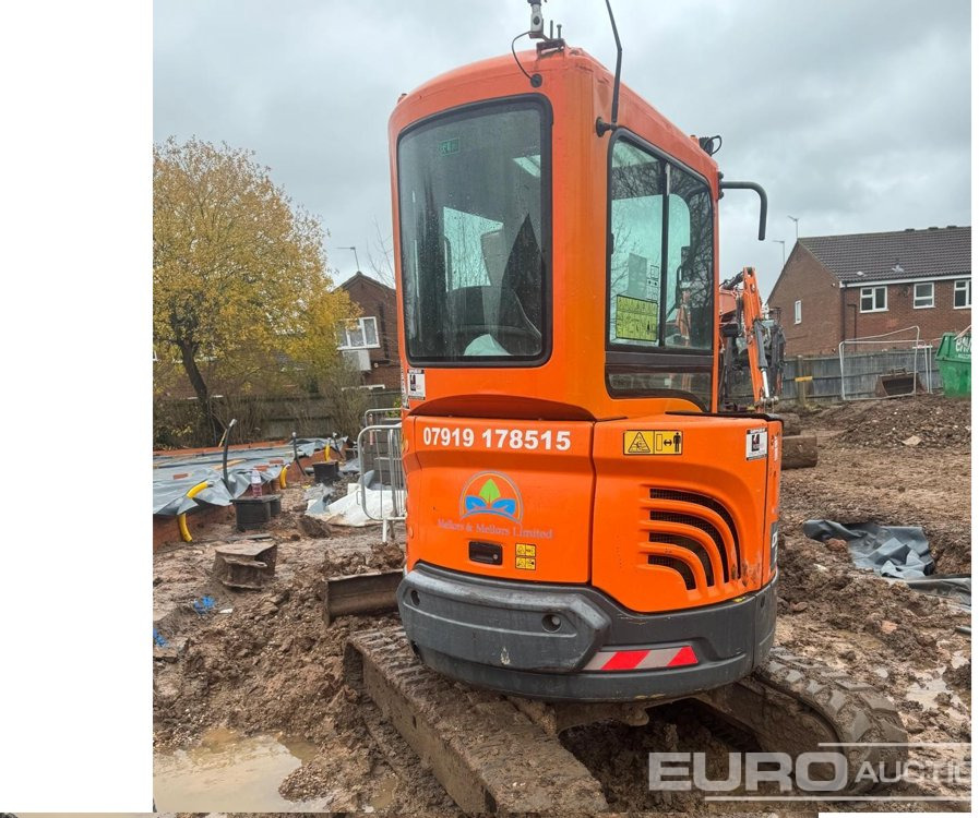 2017 Doosan DX27Z - Mini excavator: picture 4 2017 Doosan DX27Z - Mini excavator: picture 4