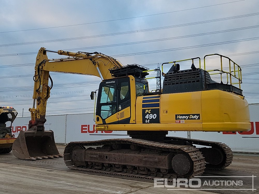 2017 Komatsu PC490LC-11 - Crawler excavator: picture 3 2017 Komatsu PC490LC-11 - Crawler excavator: picture 3