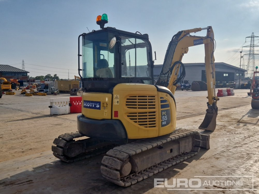 2017 Komatsu PC55MR-3 - Mini excavator: picture 5 2017 Komatsu PC55MR-3 - Mini excavator: picture 5