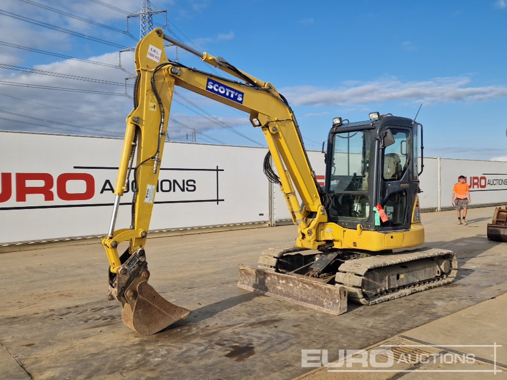 2017 Komatsu PC55MR-3 - Mini excavator: picture 1 2017 Komatsu PC55MR-3 - Mini excavator: picture 1