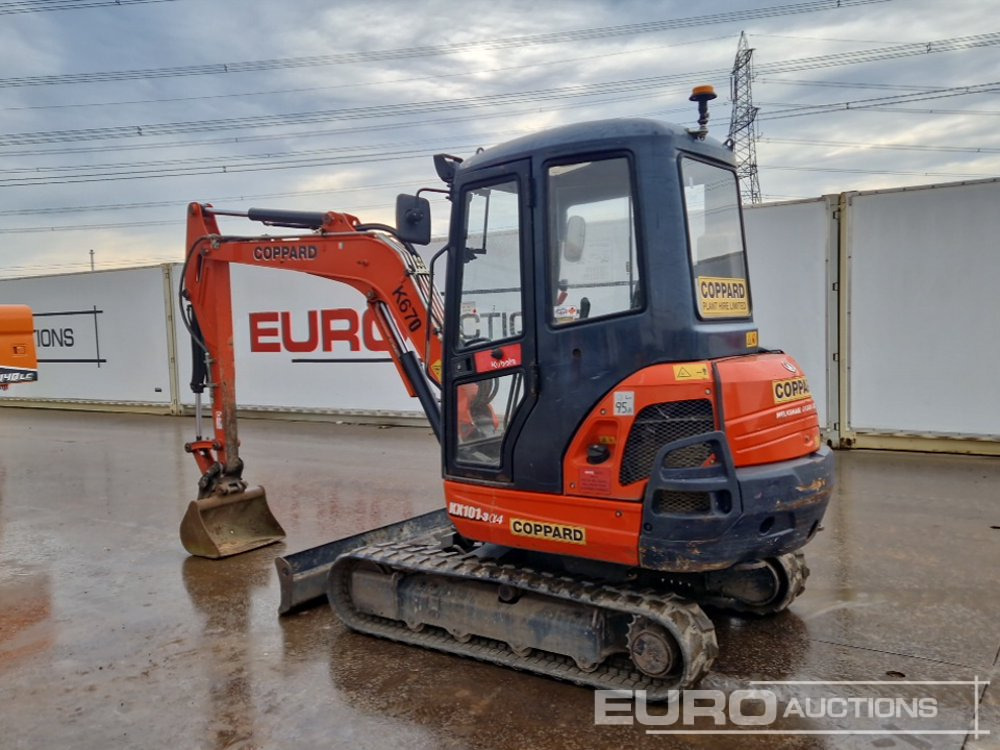 2017 Kubota KX101-3A4 - Mini excavator: picture 3 2017 Kubota KX101-3A4 - Mini excavator: picture 3