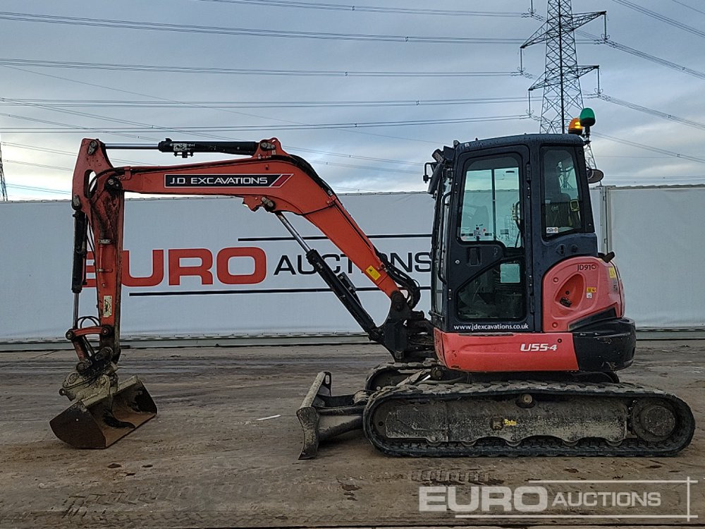 2017 Kubota U55-4 - Mini excavator: picture 2 2017 Kubota U55-4 - Mini excavator: picture 2