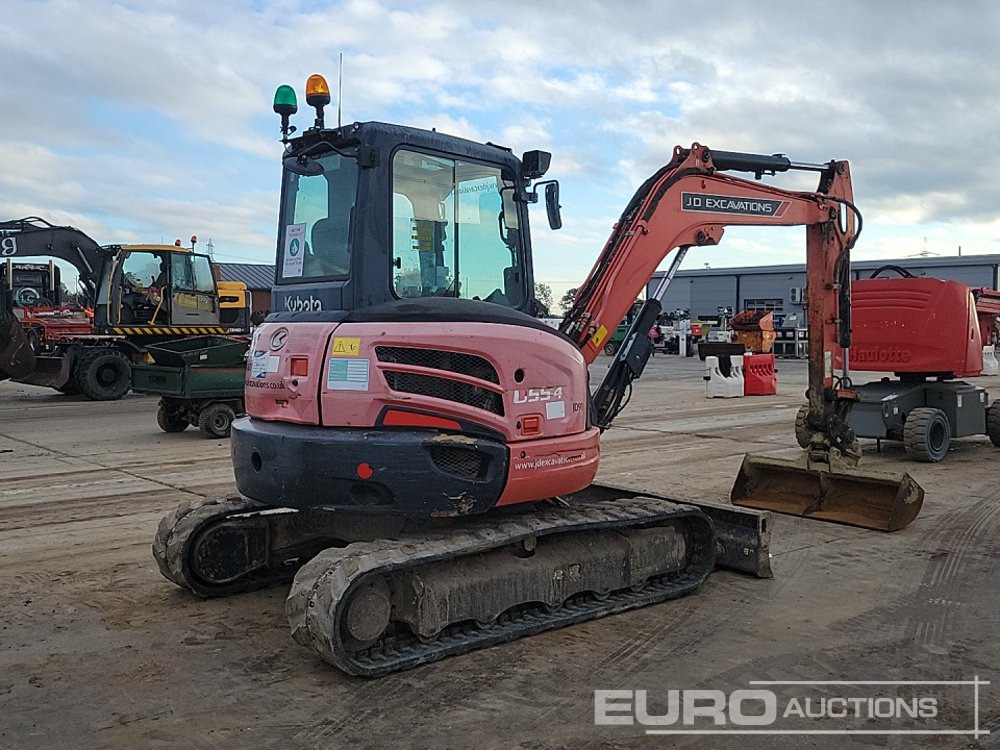 2017 Kubota U55-4 - Mini excavator: picture 5 2017 Kubota U55-4 - Mini excavator: picture 5