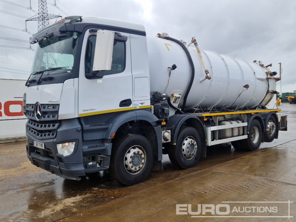 2017 Mercedes Arocs 3240 - Tanker truck: picture 1 2017 Mercedes Arocs 3240 - Tanker truck: picture 1