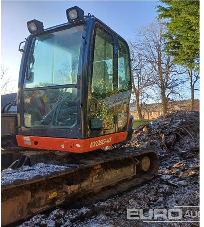 2018 Kubota KX080-4 - Mini excavator: picture 4 2018 Kubota KX080-4 - Mini excavator: picture 4