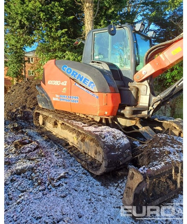 2018 Kubota KX080-4 - Mini excavator: picture 2 2018 Kubota KX080-4 - Mini excavator: picture 2