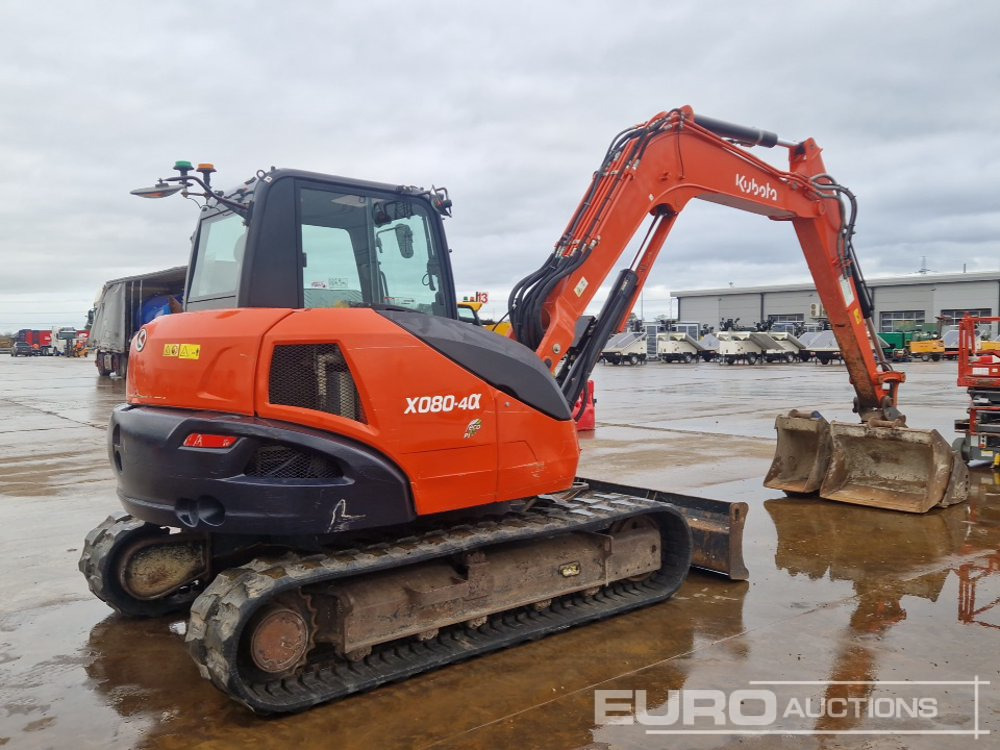 2018 Kubota KX080-4A - Mini excavator: picture 5 2018 Kubota KX080-4A - Mini excavator: picture 5