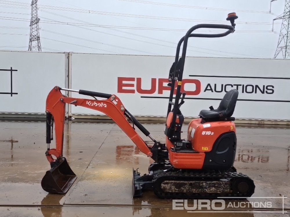 2018 Kubota U10-3 - Mini excavator: picture 2 2018 Kubota U10-3 - Mini excavator: picture 2