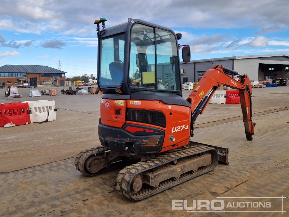 2018 Kubota U27-4 - Mini excavator: picture 5 2018 Kubota U27-4 - Mini excavator: picture 5