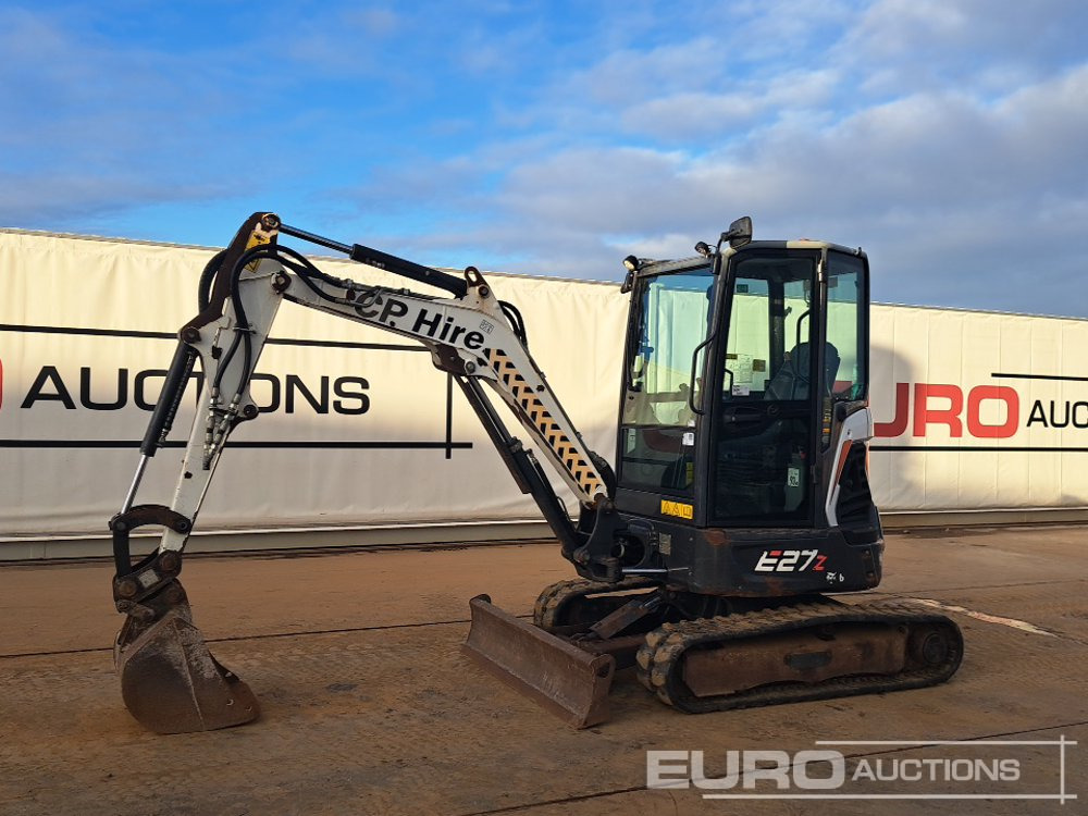 2019 Bobcat E27Z - Mini excavator: picture 1 2019 Bobcat E27Z - Mini excavator: picture 1