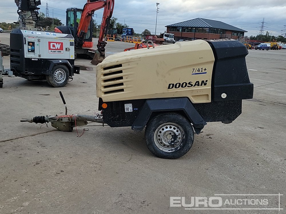 2019 Doosan 7/41 - Air compressor: picture 2 2019 Doosan 7/41 - Air compressor: picture 2