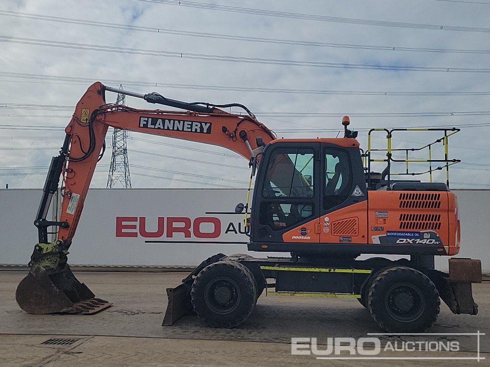 2019 Doosan DX140W-5 - Wheel excavator: picture 2 2019 Doosan DX140W-5 - Wheel excavator: picture 2