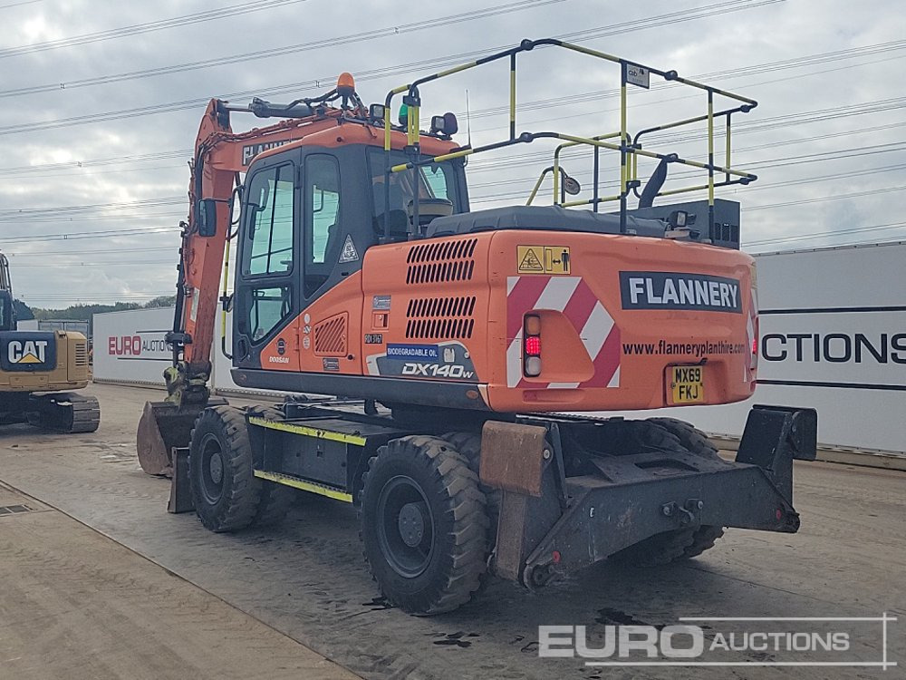 2019 Doosan DX140W-5 - Wheel excavator: picture 3 2019 Doosan DX140W-5 - Wheel excavator: picture 3
