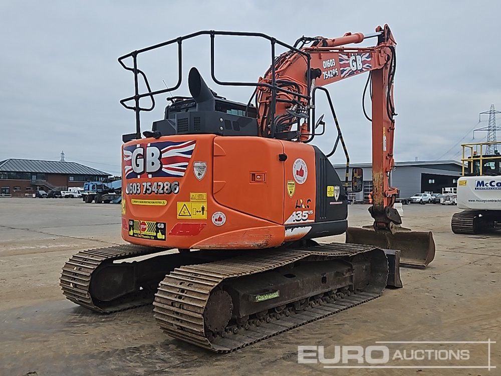 2019 Hitachi ZX135US-6 - Crawler excavator: picture 5 2019 Hitachi ZX135US-6 - Crawler excavator: picture 5