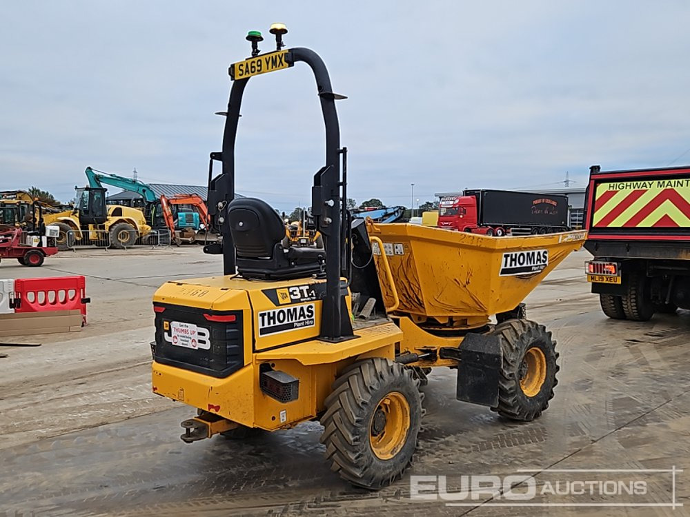 2019 JCB 3STH - Mini dumper: picture 5 2019 JCB 3STH - Mini dumper: picture 5