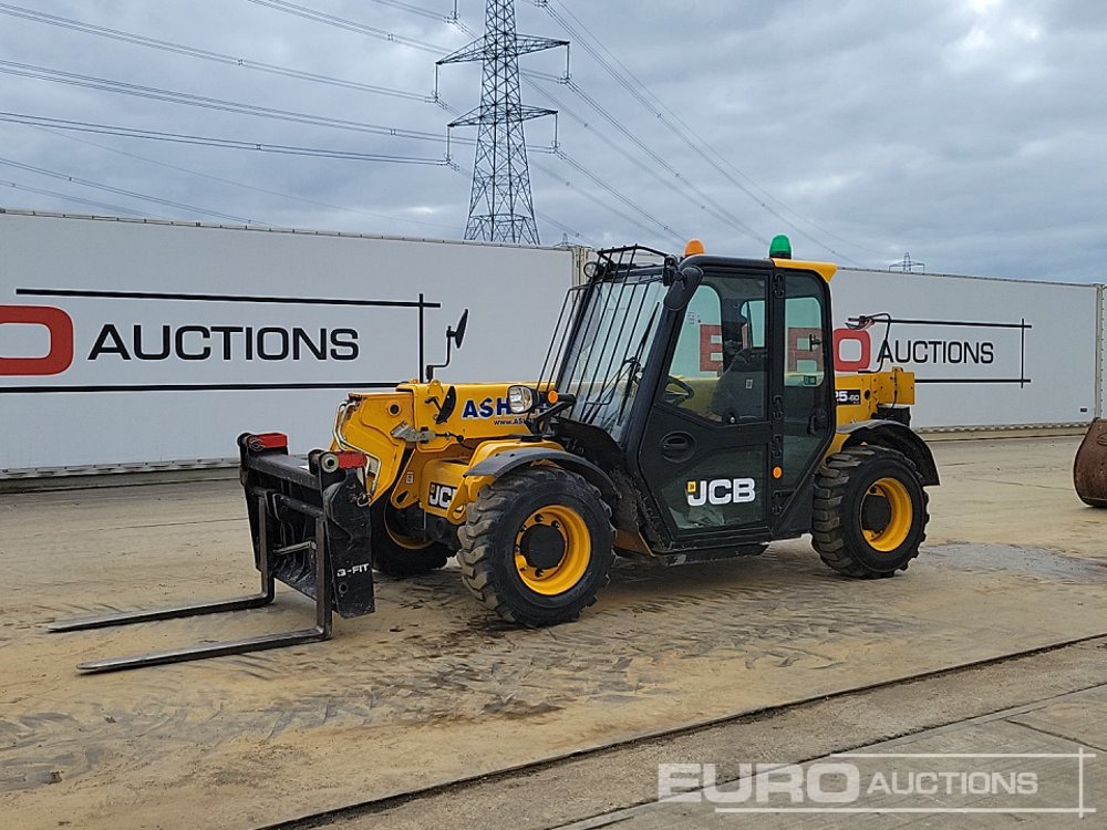 2019 JCB 525-60 Hi Viz - Telescopic handler: picture 1 2019 JCB 525-60 Hi Viz - Telescopic handler: picture 1