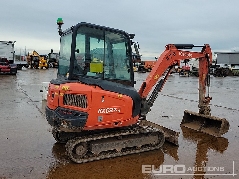2019 Kubota KX027-4 - Mini excavator: picture 5 2019 Kubota KX027-4 - Mini excavator: picture 5