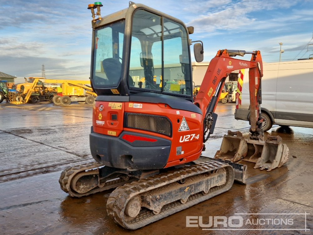 2019 Kubota U27-4 - Mini excavator: picture 5 2019 Kubota U27-4 - Mini excavator: picture 5