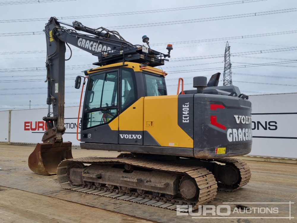 2019 Volvo EC140EL - Crawler excavator: picture 3 2019 Volvo EC140EL - Crawler excavator: picture 3