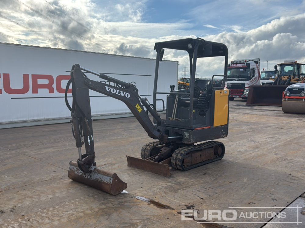 2019 Volvo EC15E - Mini excavator: picture 1 2019 Volvo EC15E - Mini excavator: picture 1