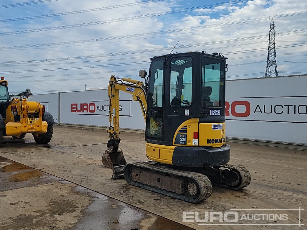 2020 Komatsu PC26MR-3 - Mini excavator: picture 3 2020 Komatsu PC26MR-3 - Mini excavator: picture 3