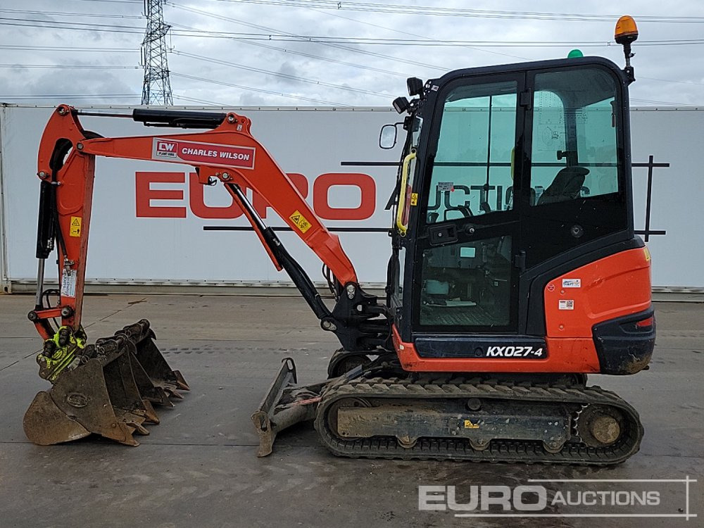 2020 Kubota KX027-4 - Mini excavator: picture 2 2020 Kubota KX027-4 - Mini excavator: picture 2