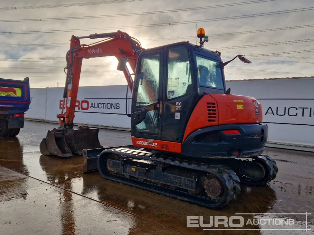 2020 Kubota KX080-4A2 - Mini excavator: picture 3 2020 Kubota KX080-4A2 - Mini excavator: picture 3