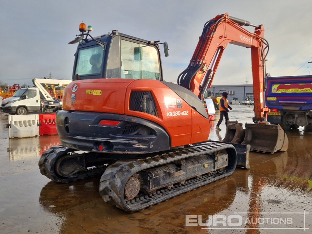 2020 Kubota KX080-4A2 - Mini excavator: picture 5 2020 Kubota KX080-4A2 - Mini excavator: picture 5