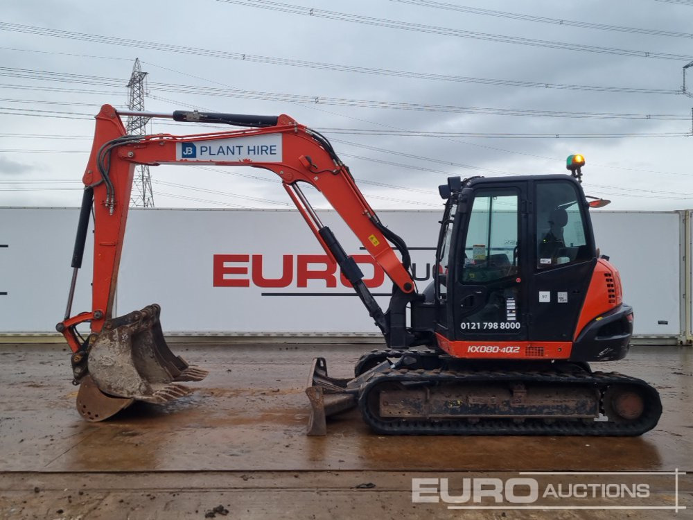 2020 Kubota KX080-4A2 - Mini excavator: picture 2 2020 Kubota KX080-4A2 - Mini excavator: picture 2
