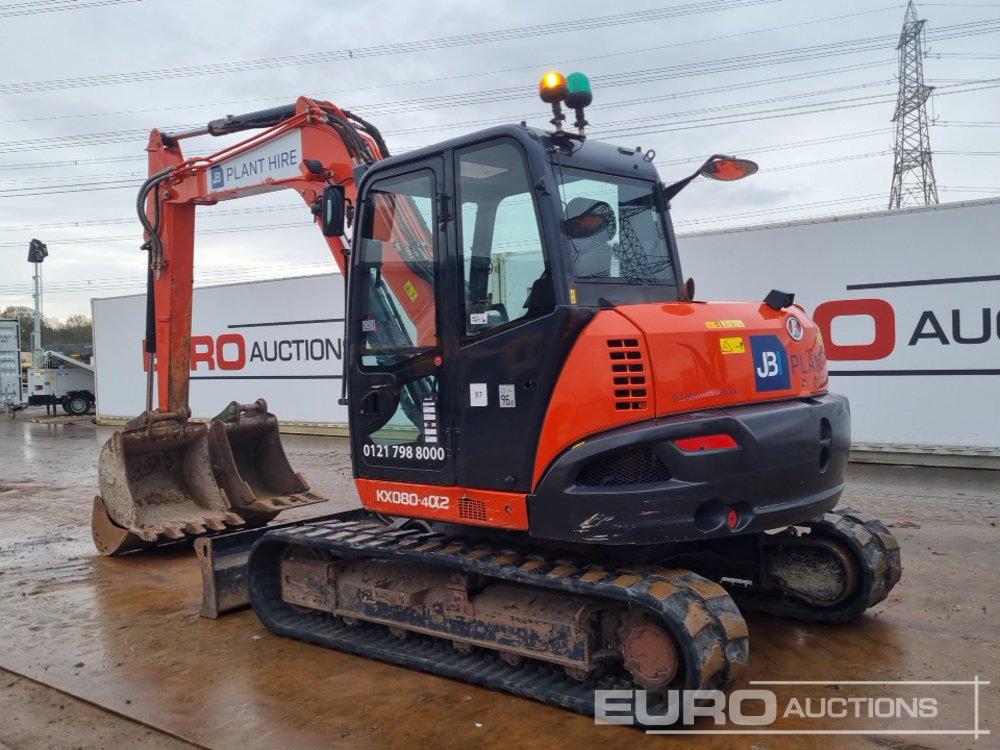 2020 Kubota KX080-4A2 - Mini excavator: picture 3 2020 Kubota KX080-4A2 - Mini excavator: picture 3
