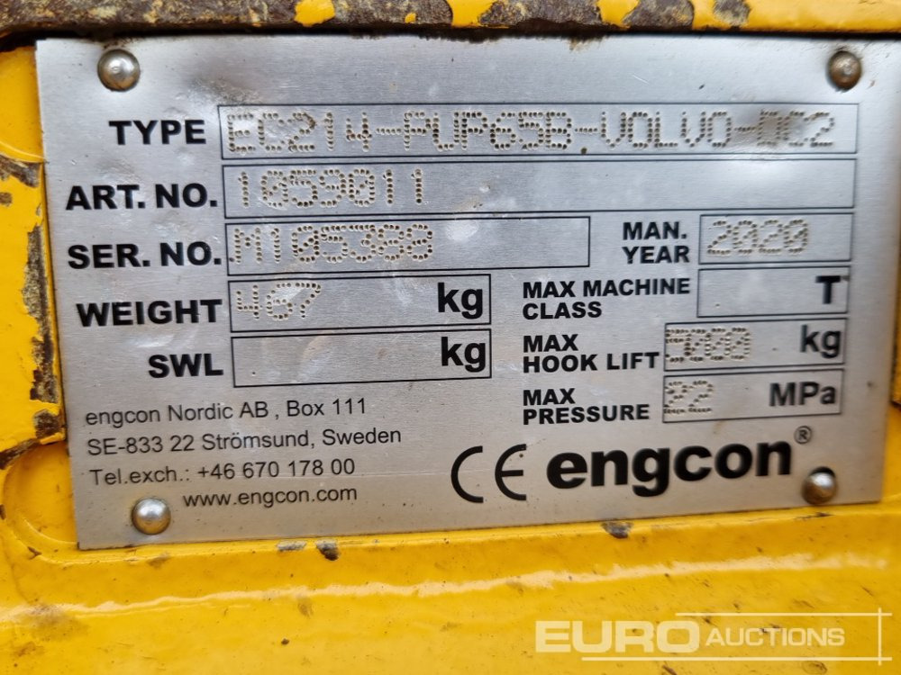 Crawler excavator 2020 Volvo EC140LC: picture 29