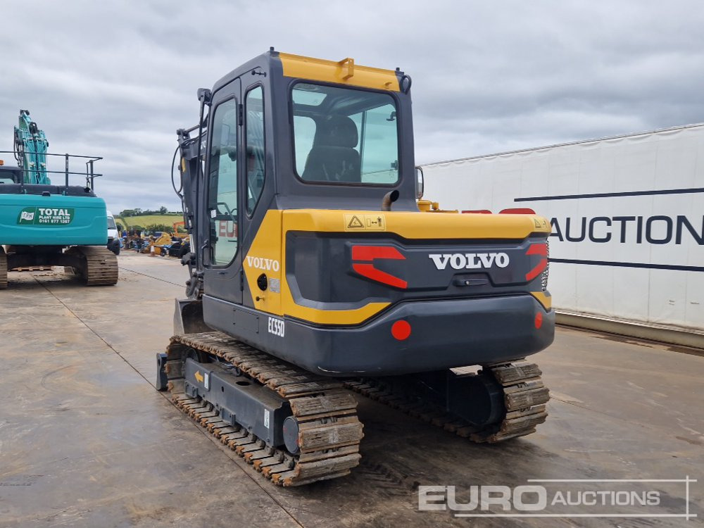 2020 Volvo EC55D - Mini excavator: picture 3 2020 Volvo EC55D - Mini excavator: picture 3