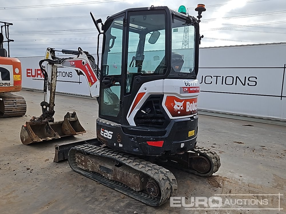2021 Bobcat E26 - Mini excavator: picture 3 2021 Bobcat E26 - Mini excavator: picture 3