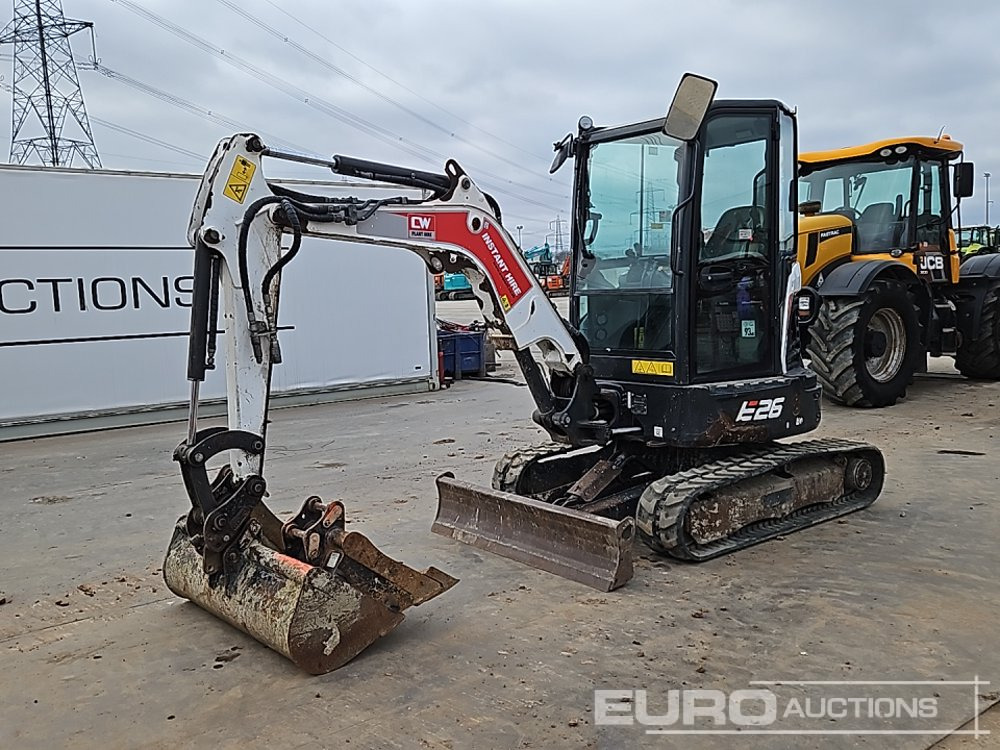 2021 Bobcat E26 - Mini excavator: picture 1 2021 Bobcat E26 - Mini excavator: picture 1