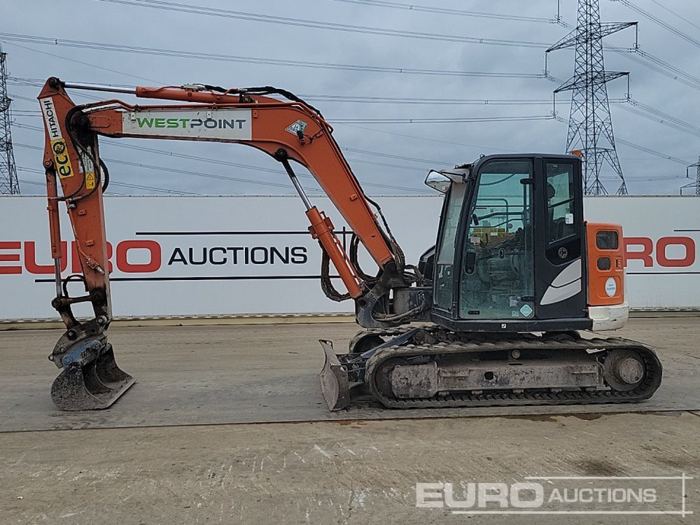 2021 Hitachi ZX85USB-6 - Mini excavator: picture 2 2021 Hitachi ZX85USB-6 - Mini excavator: picture 2