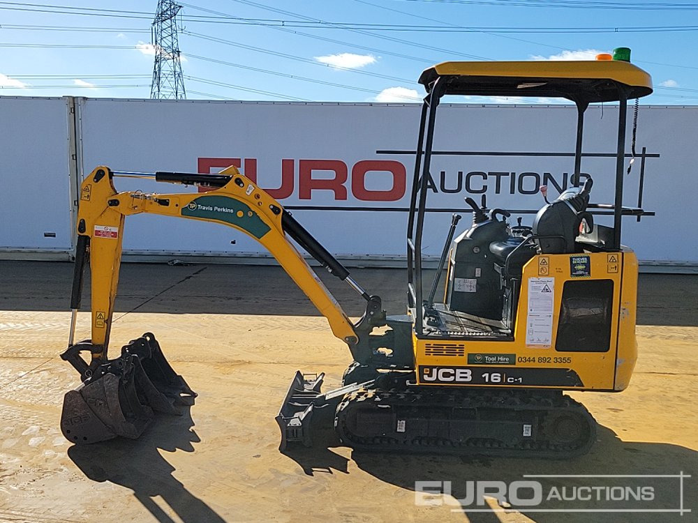 2021 JCB 16C-1 - Mini excavator: picture 2 2021 JCB 16C-1 - Mini excavator: picture 2