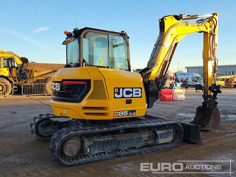 2021 JCB 85Z-2 - Mini excavator: picture 5 2021 JCB 85Z-2 - Mini excavator: picture 5