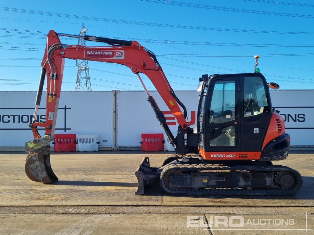 2021 Kubota KX080-4A2 - Mini excavator: picture 2 2021 Kubota KX080-4A2 - Mini excavator: picture 2