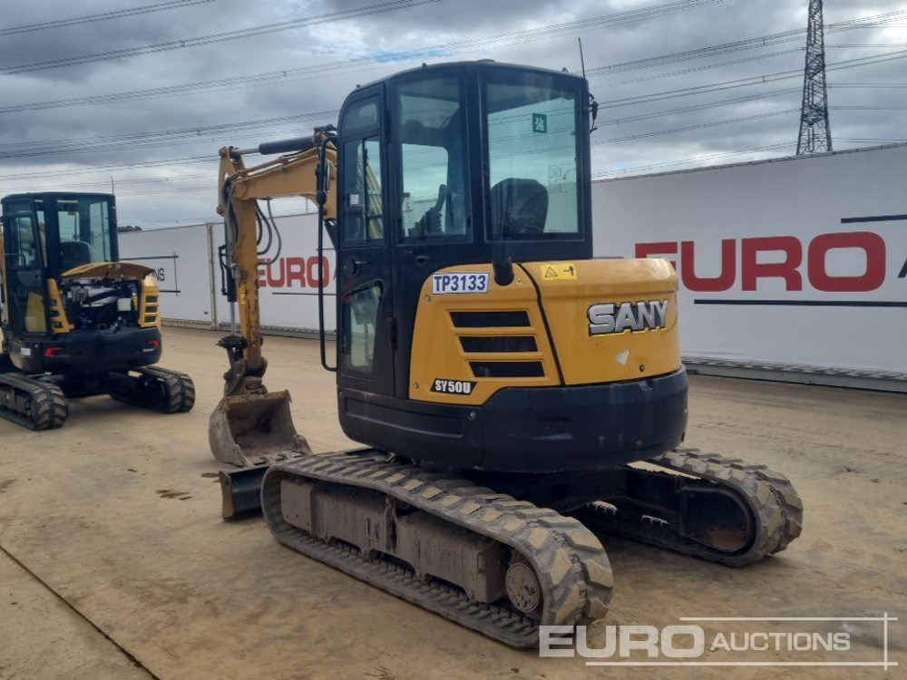 2021 Sany SY50U - Mini excavator: picture 3 2021 Sany SY50U - Mini excavator: picture 3