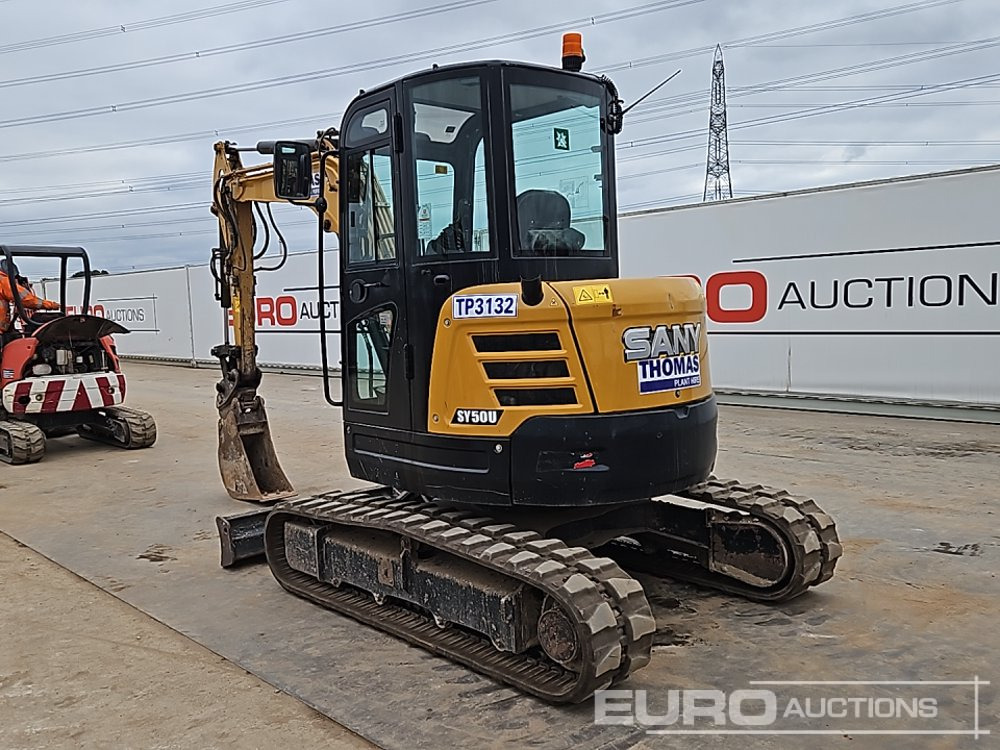 2021 Sany SY50U - Mini excavator: picture 3 2021 Sany SY50U - Mini excavator: picture 3