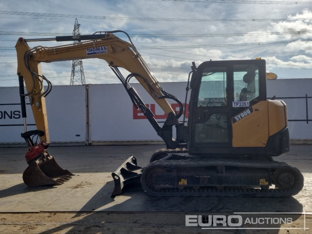 2021 Sany SY80U - Mini excavator: picture 2 2021 Sany SY80U - Mini excavator: picture 2