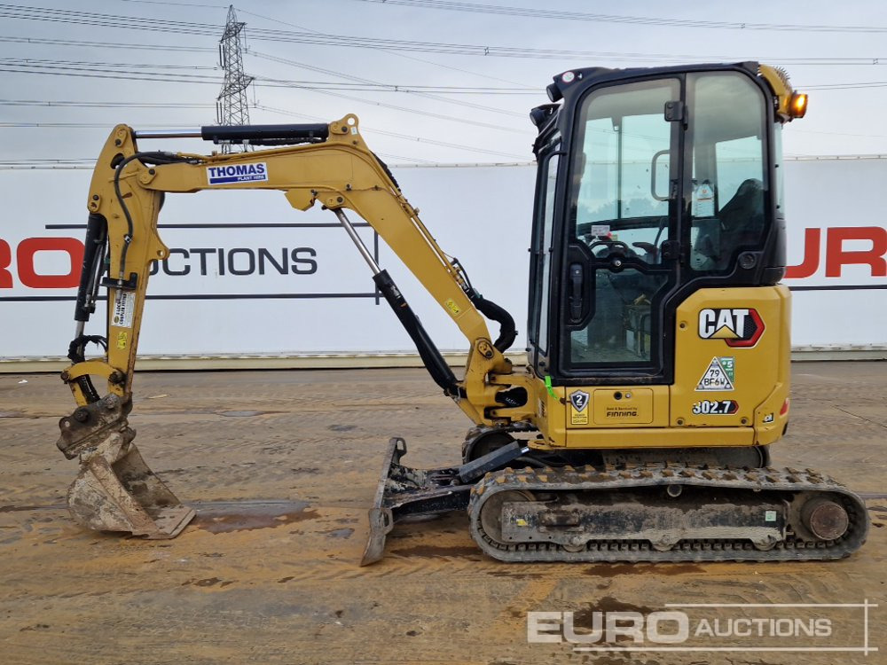 2022 CAT 302-7DCR - Mini excavator: picture 2 2022 CAT 302-7DCR - Mini excavator: picture 2