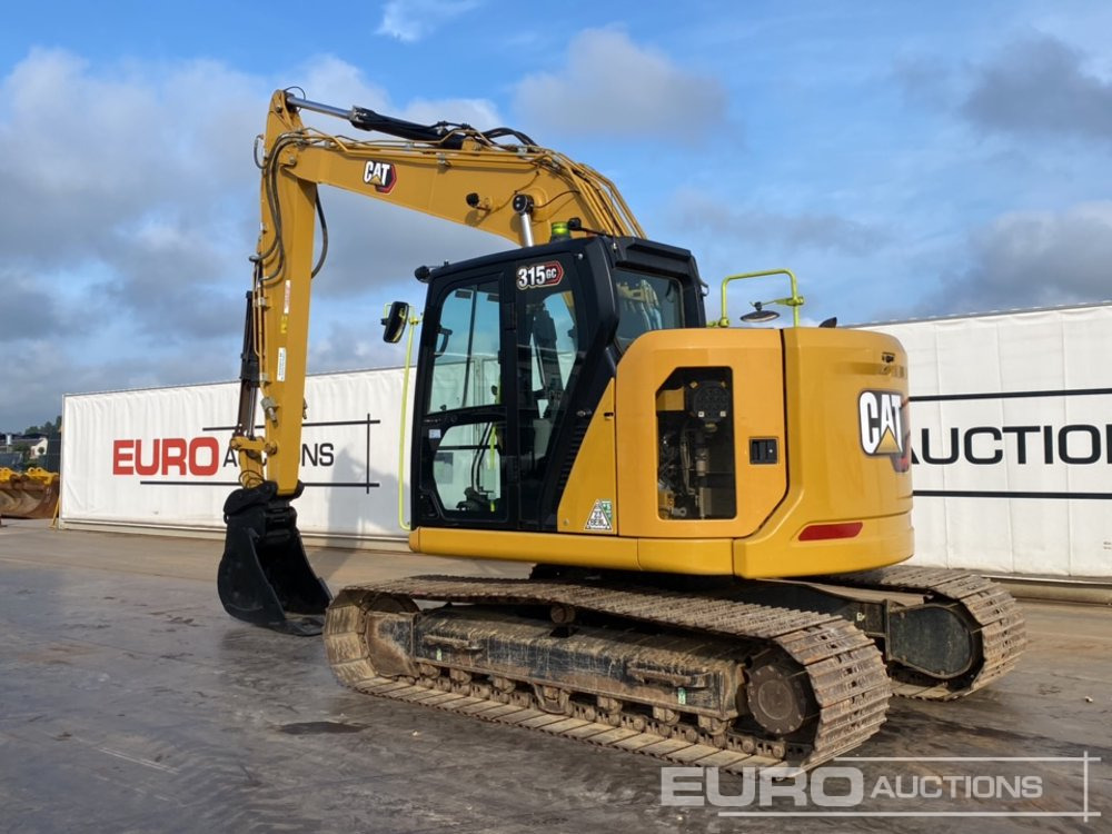 2022 CAT 315GC - Crawler excavator: picture 3 2022 CAT 315GC - Crawler excavator: picture 3